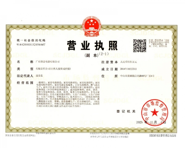 企业营业执照